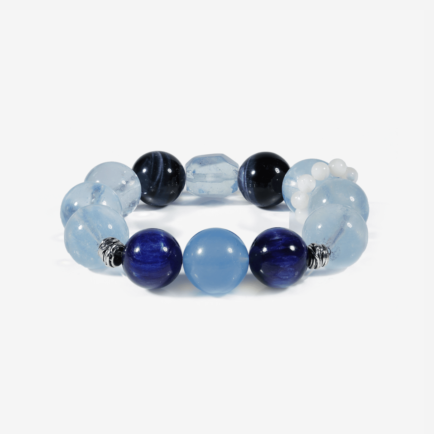 Celestial Waves Aquamarine Bracelet - JWPatronus