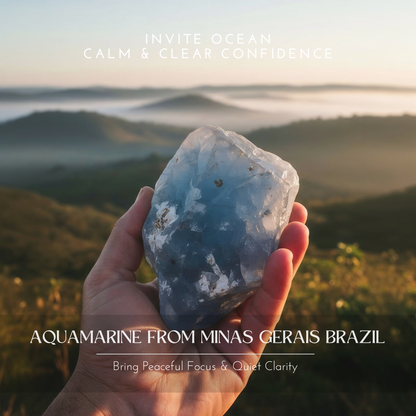Ocean Calm Aquamarine Bracelet