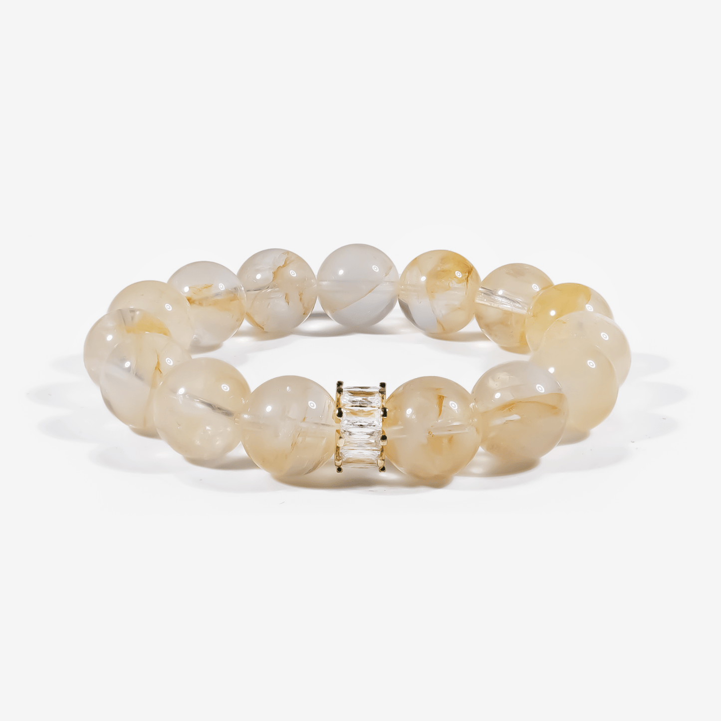 Golden Hematoid Quartz Bracelet - JWPatronus