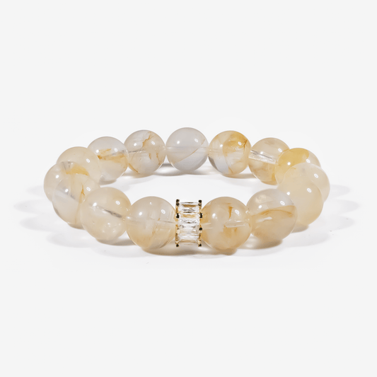 Golden Hematoid Quartz Bracelet - JWPatronus