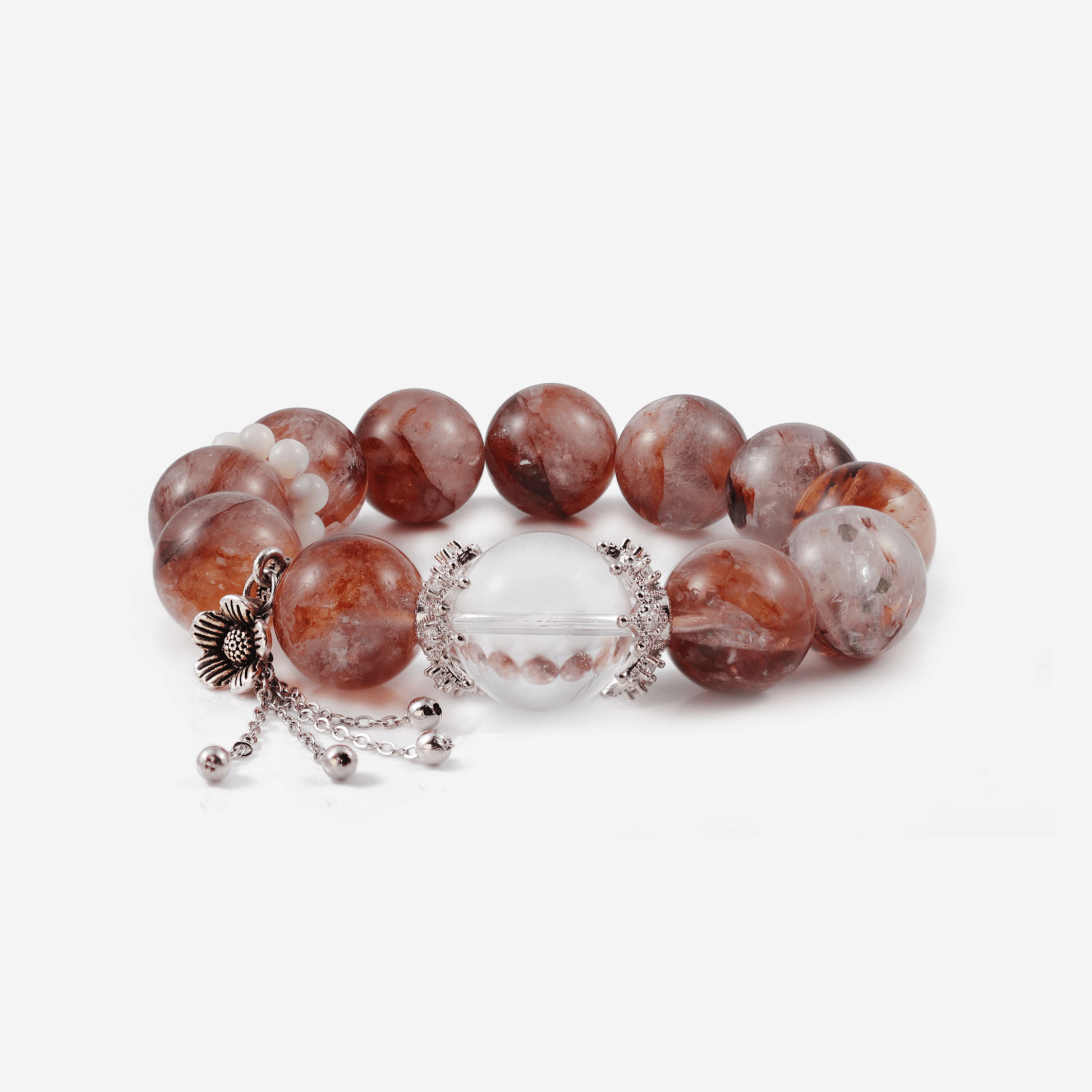 Hematoid Quartz Serenity Bracelet - JWPatronus