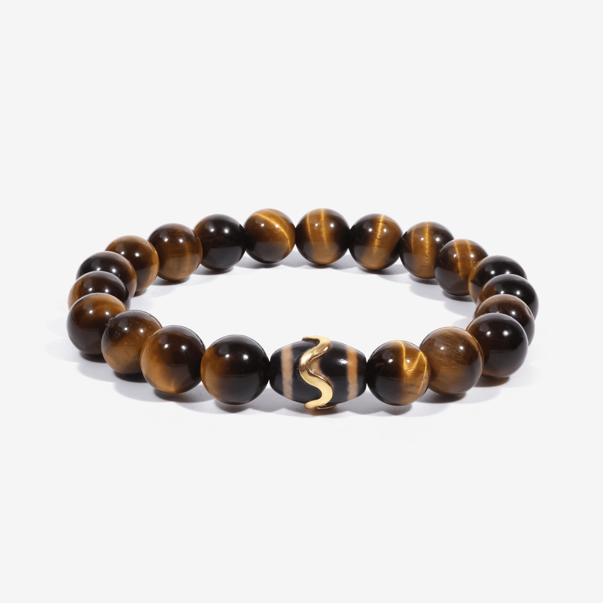 Kailash Tiger’s Eye Dzi Bracelet - JWPatronus