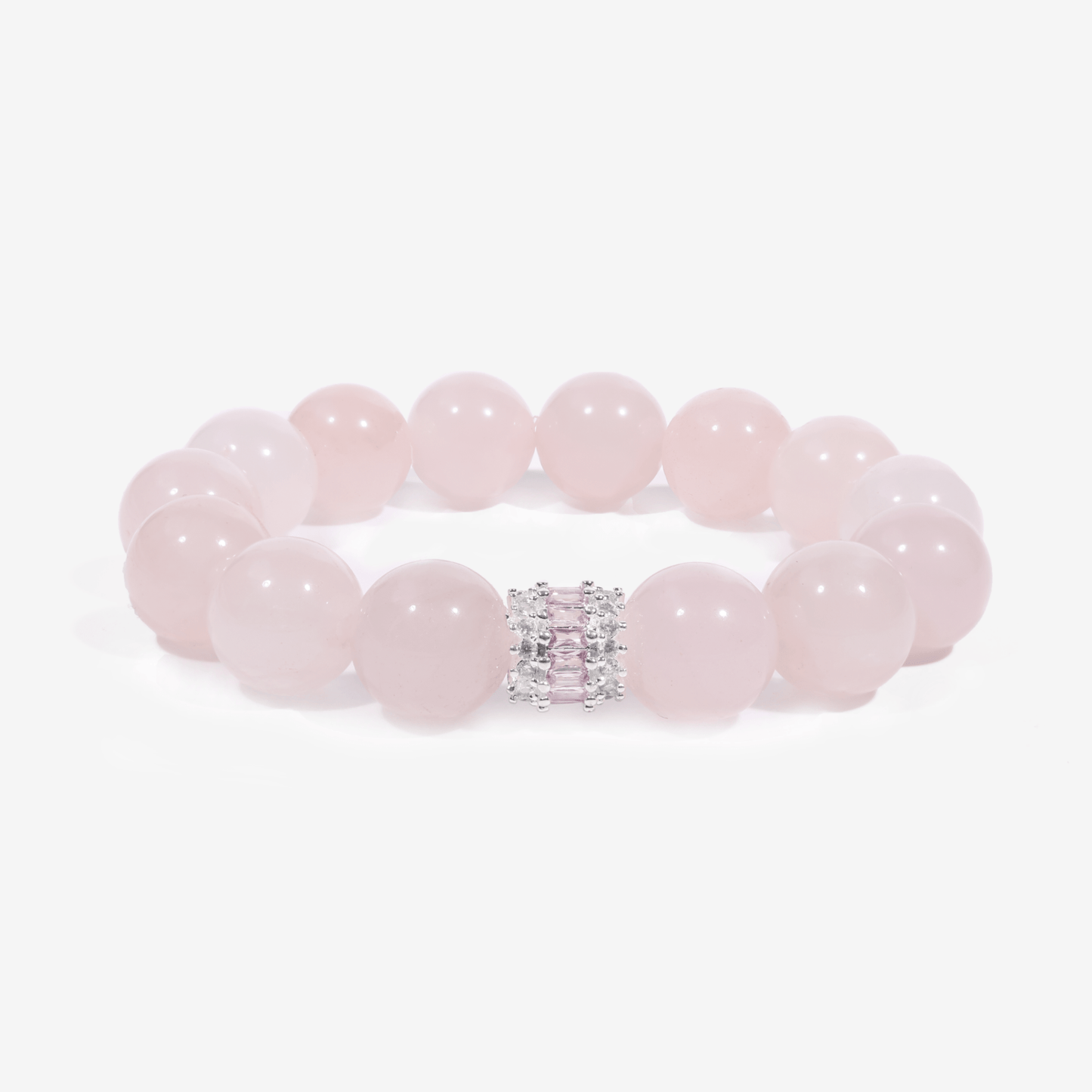 Royal Rose Quartz Serenity Bracelet - JWPatronus