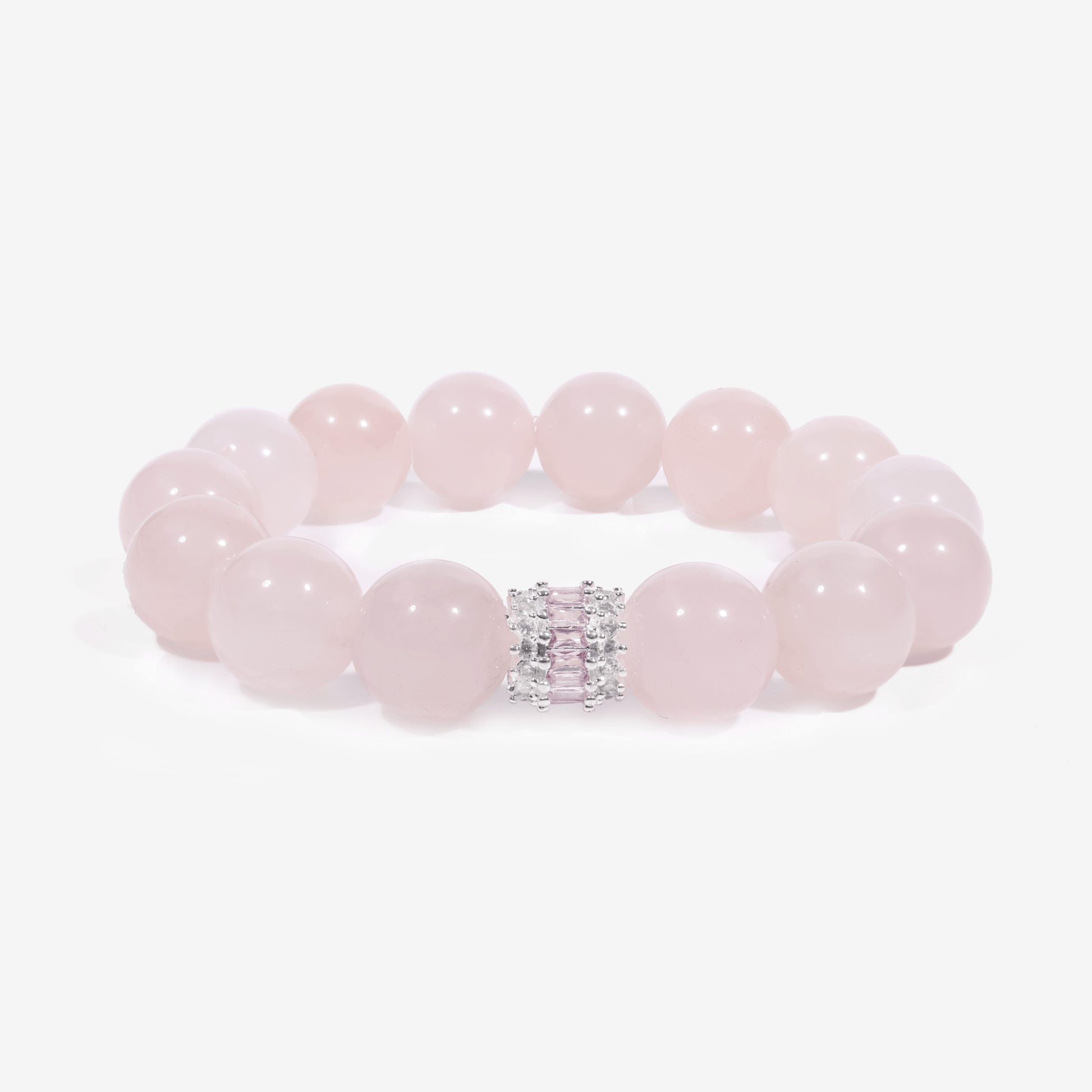 Royal Rose Quartz Serenity Bracelet - JWPatronus