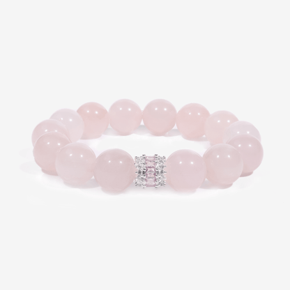 Royal Rose Quartz Serenity Bracelet - JWPatronus