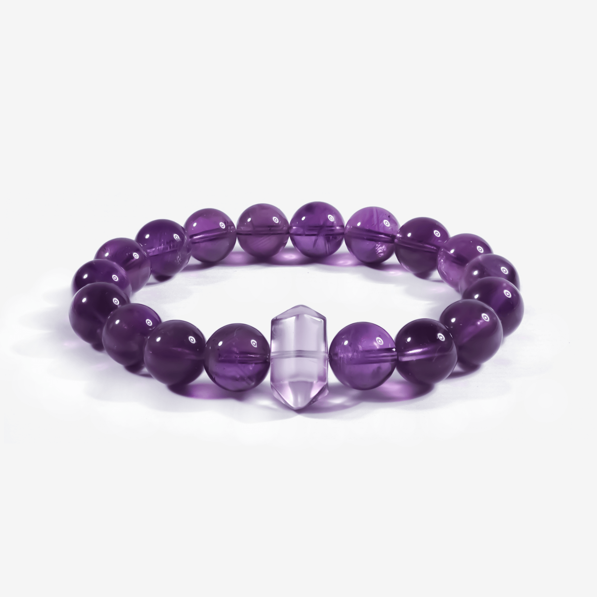 Serene Amethyst Pillar Bracelet - JWPatronus