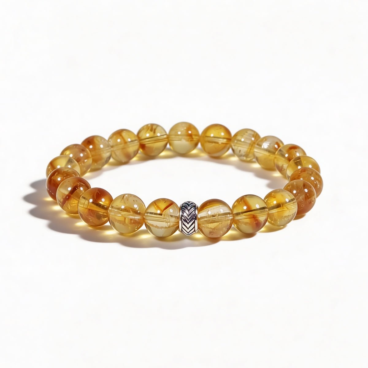 Brilliant Citrine Bracelet by JWPatronus – natural crystal bracelet for women