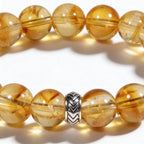 Brilliant Citrine Bracelet by JWPatronus – natural crystal bracelet for women
