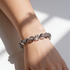 Calm Armor Black Rutilated Quartz Bracelet by JWPatronus – natural crystal bracelet for women