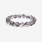 Calm Armor Black Rutilated Quartz Bracelet by JWPatronus – natural crystal bracelet for women