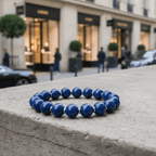 Celestial Lapis Bracelet by JWPatronus – natural crystal bracelet for women