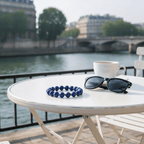 Celestial Lapis Bracelet by JWPatronus – natural crystal bracelet for women