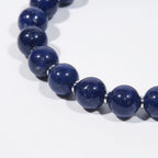 Celestial Lapis Lazuli Beaded Bracelet by JWPatronus – natural crystal bracelet for women