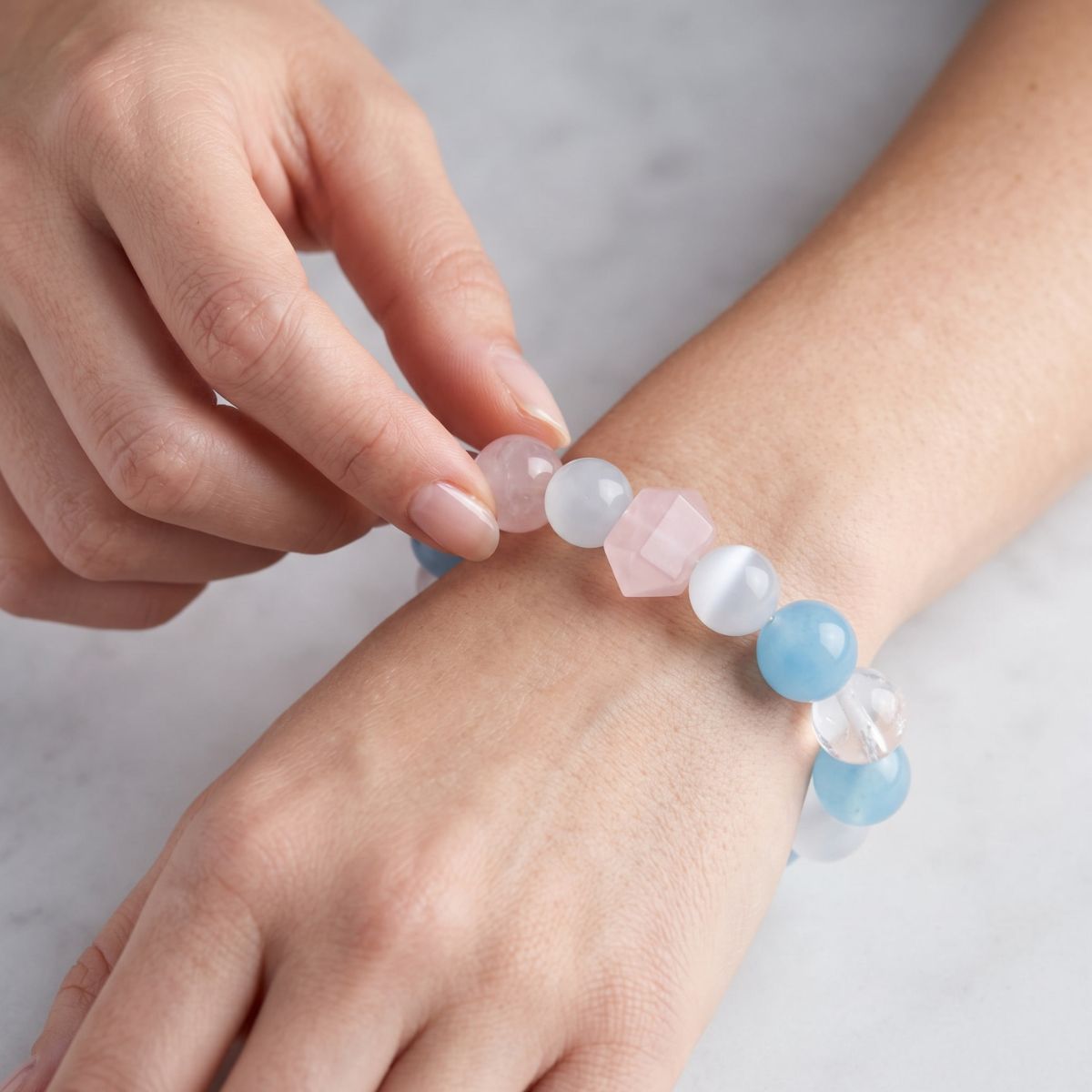 Dreamlight Harmony Bracelet by JWPatronus – natural crystal bracelet for women