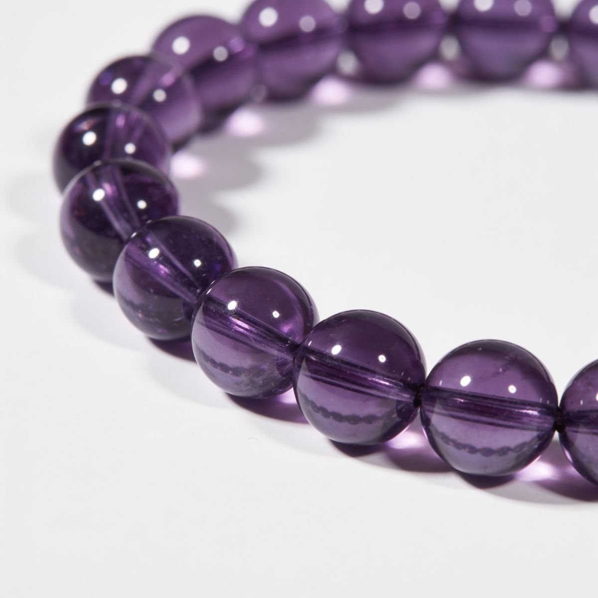 Eternal Elegant Amethyst Bracelet by JWPatronus – natural crystal bracelet for women
