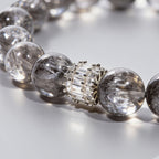 Ethereal Harmony Silver Quartz Bracelet by JWPatronus – natural crystal bracelet for women