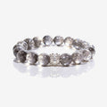 Ethereal Harmony Silver Quartz Bracelet by JWPatronus – natural crystal bracelet for women