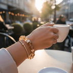 Fortune Koi Hematoid Quartz Bracelet by JWPatronus – natural crystal bracelet for women