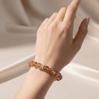 Fortune Koi Hematoid Quartz Bracelet by JWPatronus – natural crystal bracelet for women