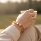 Fortune Koi Hematoid Quartz Bracelet by JWPatronus – natural crystal bracelet for women