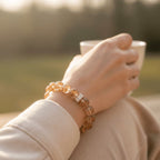 Fortune Koi Hematoid Quartz Bracelet by JWPatronus – natural crystal bracelet for women
