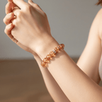 Fortune Koi Hematoid Quartz Bracelet by JWPatronus – natural crystal bracelet for women