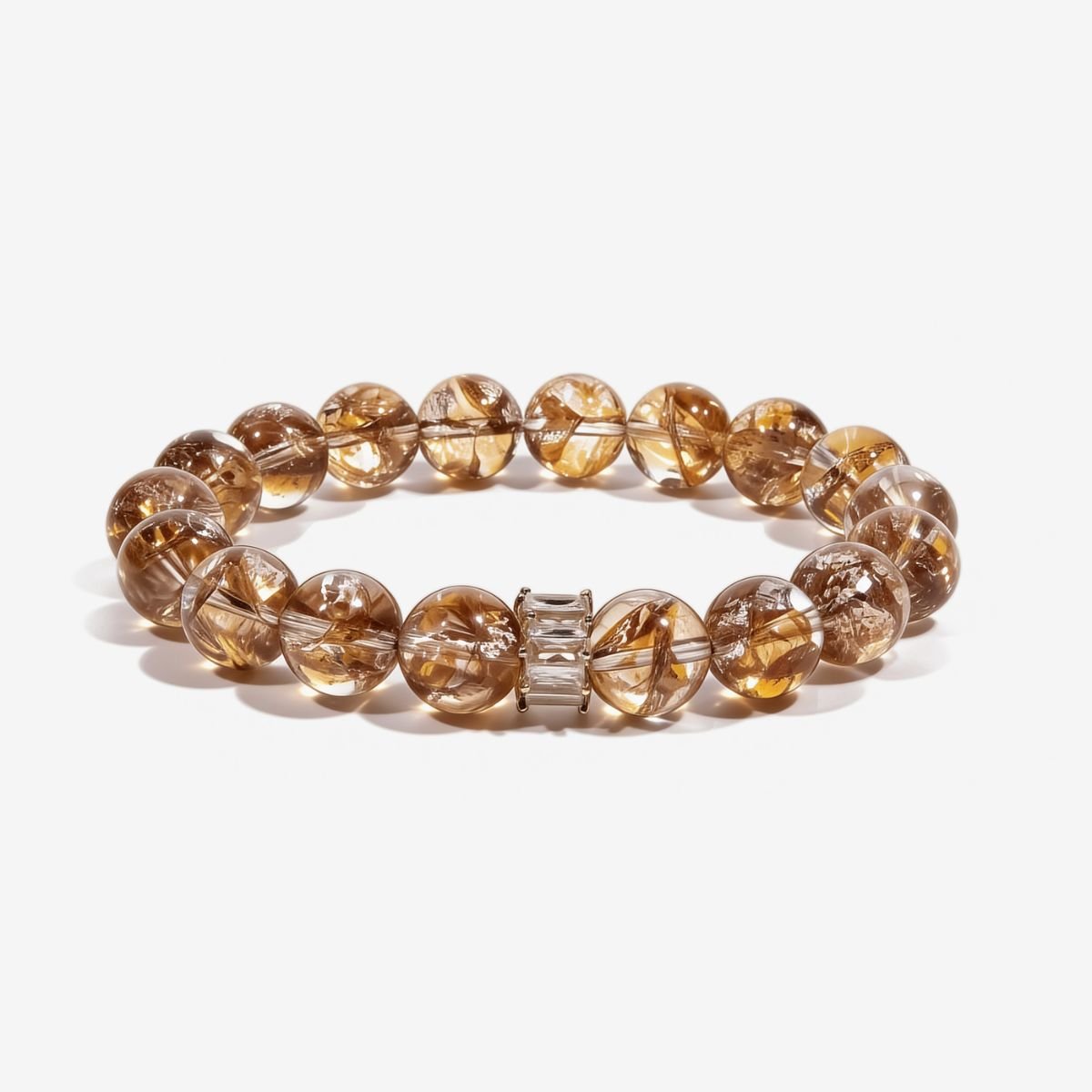 Fortune Koi Hematoid Quartz Bracelet by JWPatronus – natural crystal bracelet for women