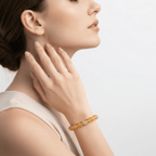 Golden Healer Ice Yellow Quartz Bracelet by JWPatronus – natural crystal bracelet for women