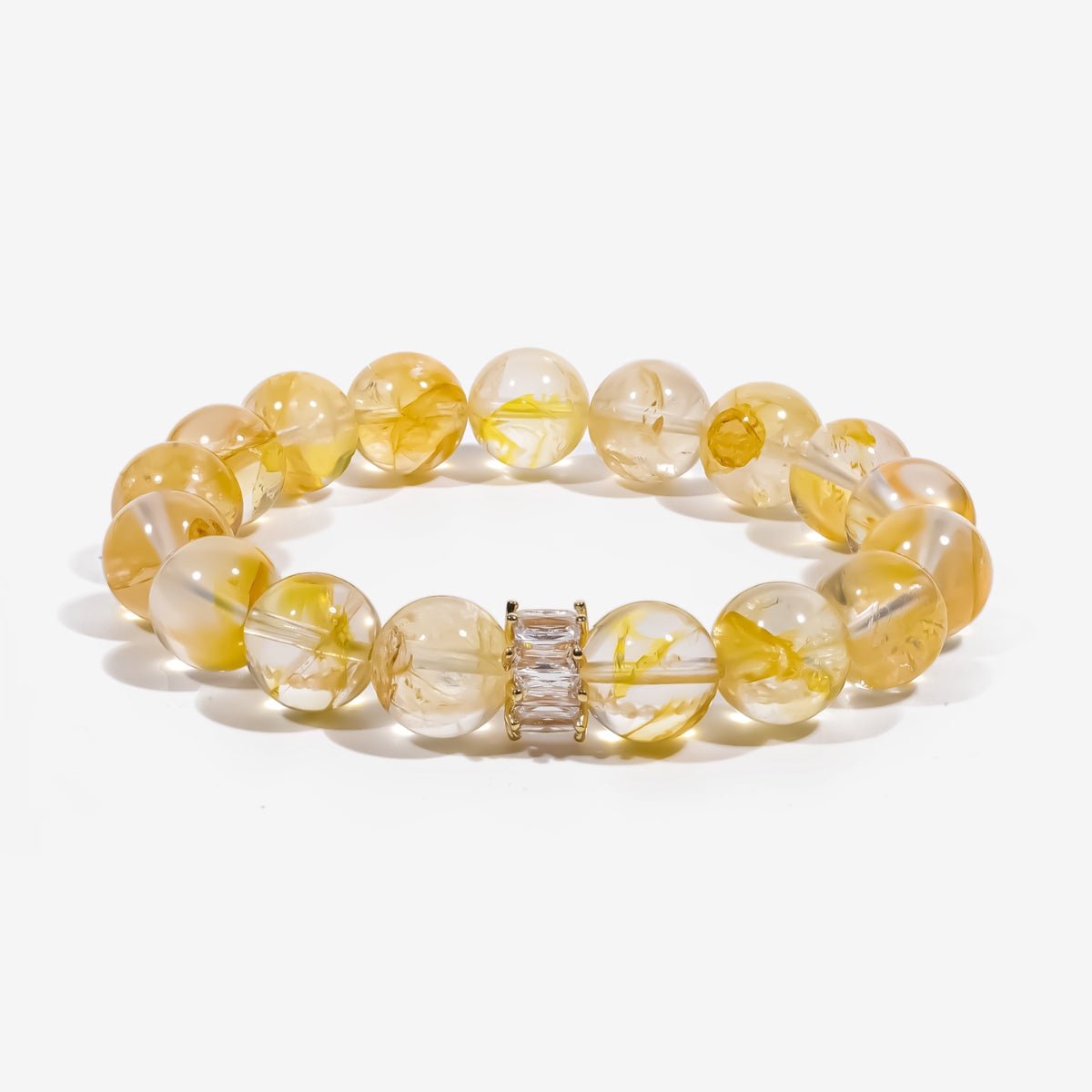 Golden Healer Yellow Quartz Bracelet by JWPatronus – natural crystal bracelet for women