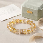 Golden Healer Yellow Quartz Bracelet by JWPatronus – natural crystal bracelet for women