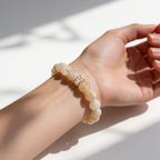 Golden Hematoid Quartz Bracelet by JWPatronus – natural crystal bracelet for women