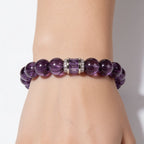 Graceful Amethyst Poise Bracelet by JWPatronus – natural crystal bracelet for women