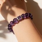 Graceful Amethyst Poise Bracelet by JWPatronus – natural crystal bracelet for women