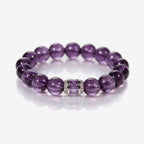 Graceful Amethyst Poise Bracelet by JWPatronus – natural crystal bracelet for women