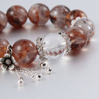 Hematoid Quartz Serenity Bracelet by JWPatronus – natural crystal bracelet for women