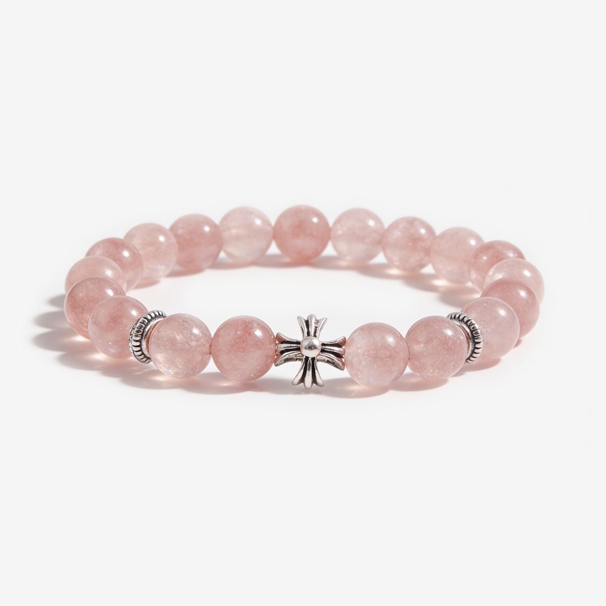 Lucky Blessing Rhodochrosite Bracelet by JWPatronus – natural crystal bracelet for women