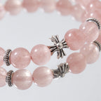 Lucky Blessing Rhodochrosite Bracelet by JWPatronus – natural crystal bracelet for women