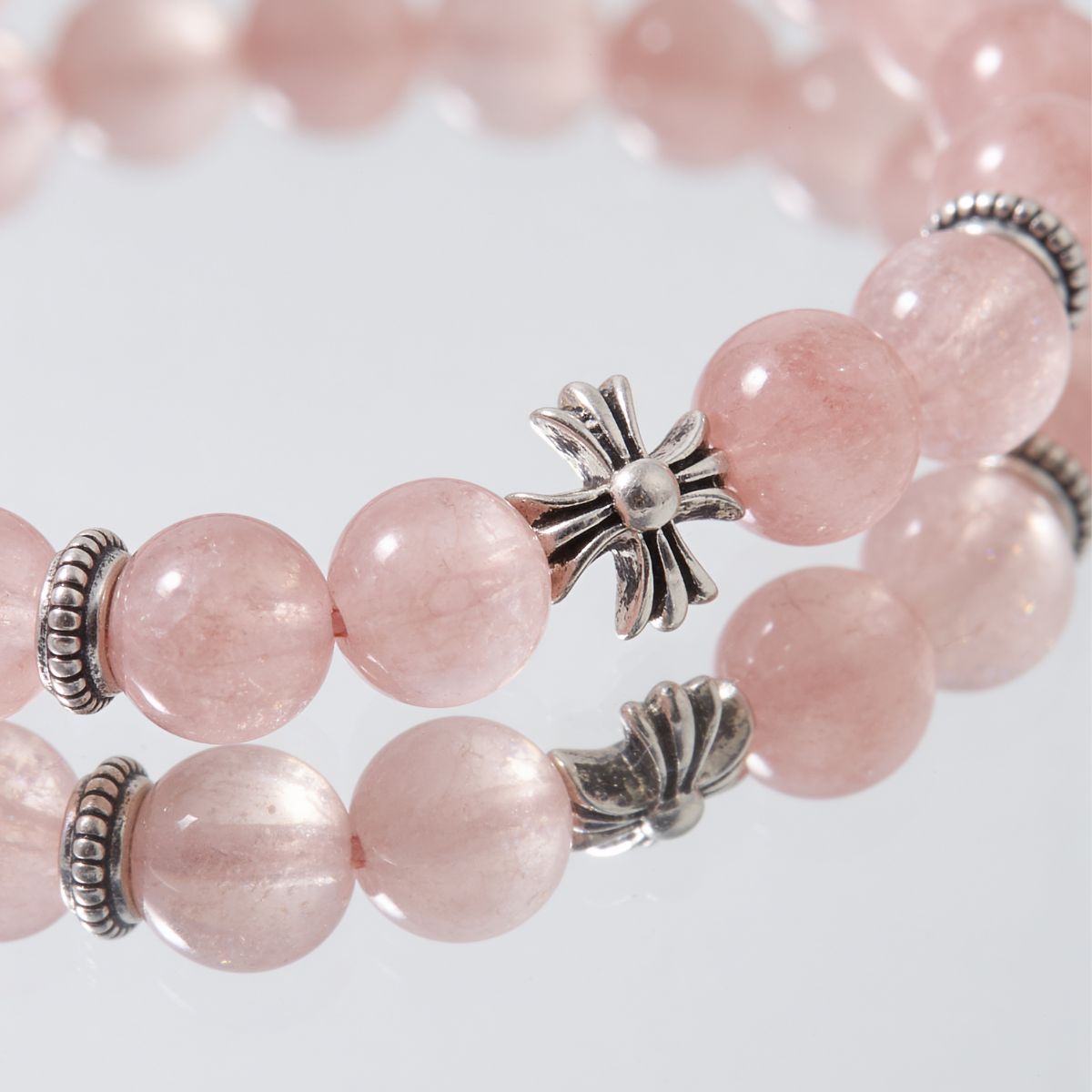Lucky Blessing Rhodochrosite Bracelet by JWPatronus – natural crystal bracelet for women