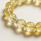 Luminous Lemon Quartz Bracelet by JWPatronus – natural crystal bracelet for women