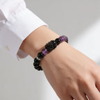 Mystic Amethyst Protection Bracelet by JWPatronus – natural crystal bracelet for women