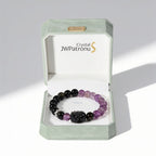 Mystic Amethyst Protection Bracelet by JWPatronus – natural crystal bracelet for women