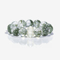 Mystic Forest Green Phantom Quartz Bracelet by JWPatronus – natural crystal bracelet for women