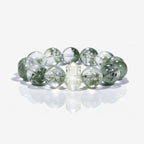 Mystic Forest Green Phantom Quartz Bracelet by JWPatronus – natural crystal bracelet for women