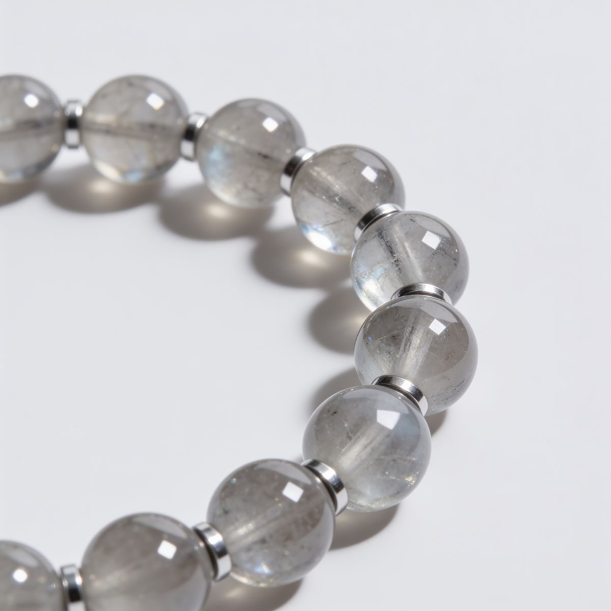 Mystic Moonstone Beaded Bracelet by JWPatronus – natural crystal bracelet for women