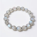 Mystic Moonstone Beaded Bracelet by JWPatronus – natural crystal bracelet for women