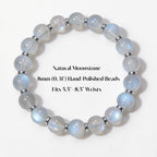 Mystic Moonstone Beaded Bracelet by JWPatronus – natural crystal bracelet for women