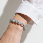 Mystic Moonstone Beaded Bracelet by JWPatronus – natural crystal bracelet for women