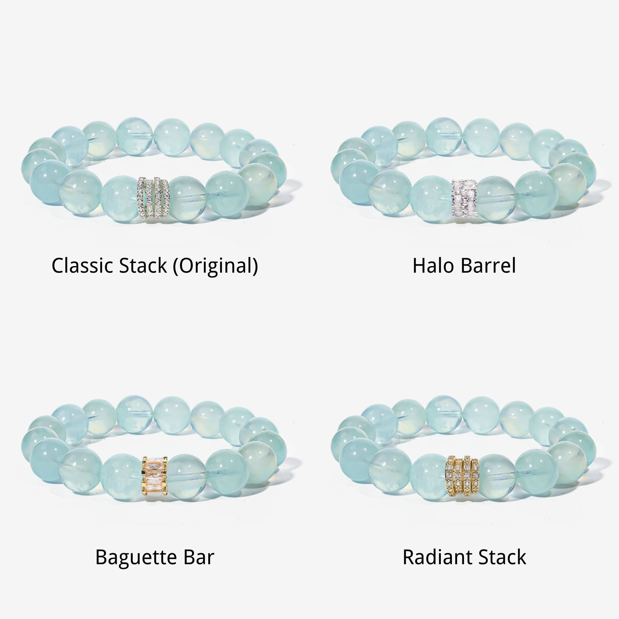 Ocean Calm Aquamarine Bracelet — Select by JWPatronus – natural crystal bracelet for women