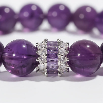 Royal Amethyst Bracelet — Select by JWPatronus – natural crystal bracelet for women