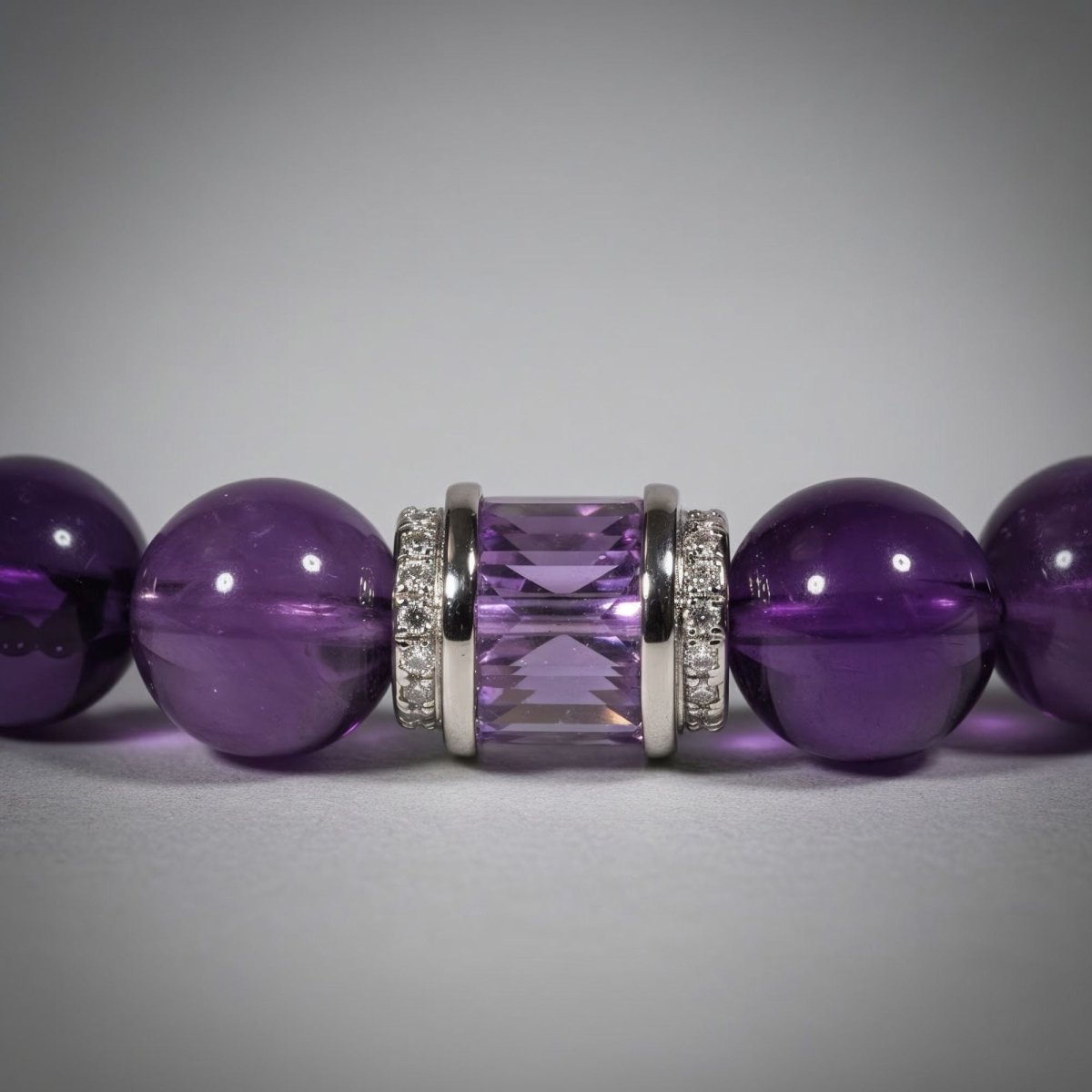 Royal Amethyst Bracelet — Select by JWPatronus – natural crystal bracelet for women